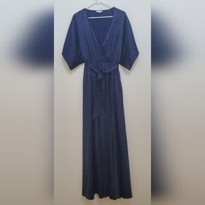 Baltic Born Savanna Print Kimono Style Dress Size Large